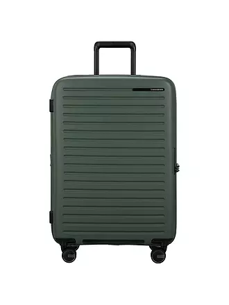 SAMSONITE | Trolley RESTACKD SPINNER 68cm espandibile Wasabi | dunkelgrün